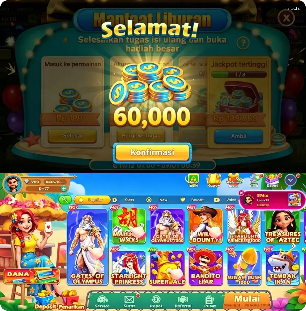 rich7 Masuk - rich7 Resmi